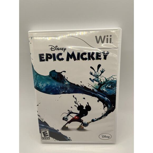 Disney Epic Mickey - Nintendo Wii - CIB - Complete - Picture 1 of 6